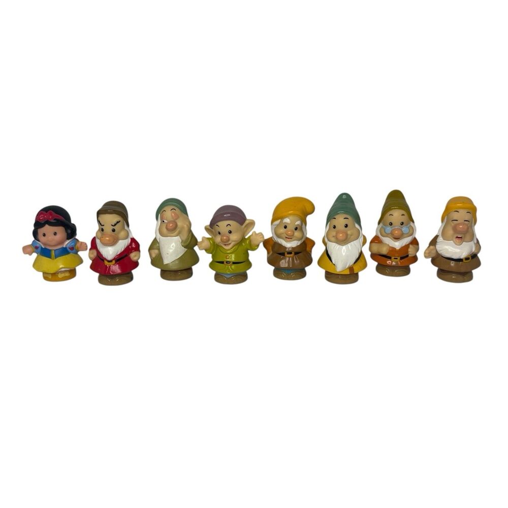 Snow White and the Seven Dwarfs Fisher Price Little People Complete Set 2012